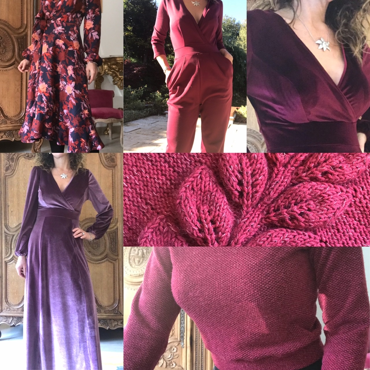 Sewing for Autumn in Wine Hues