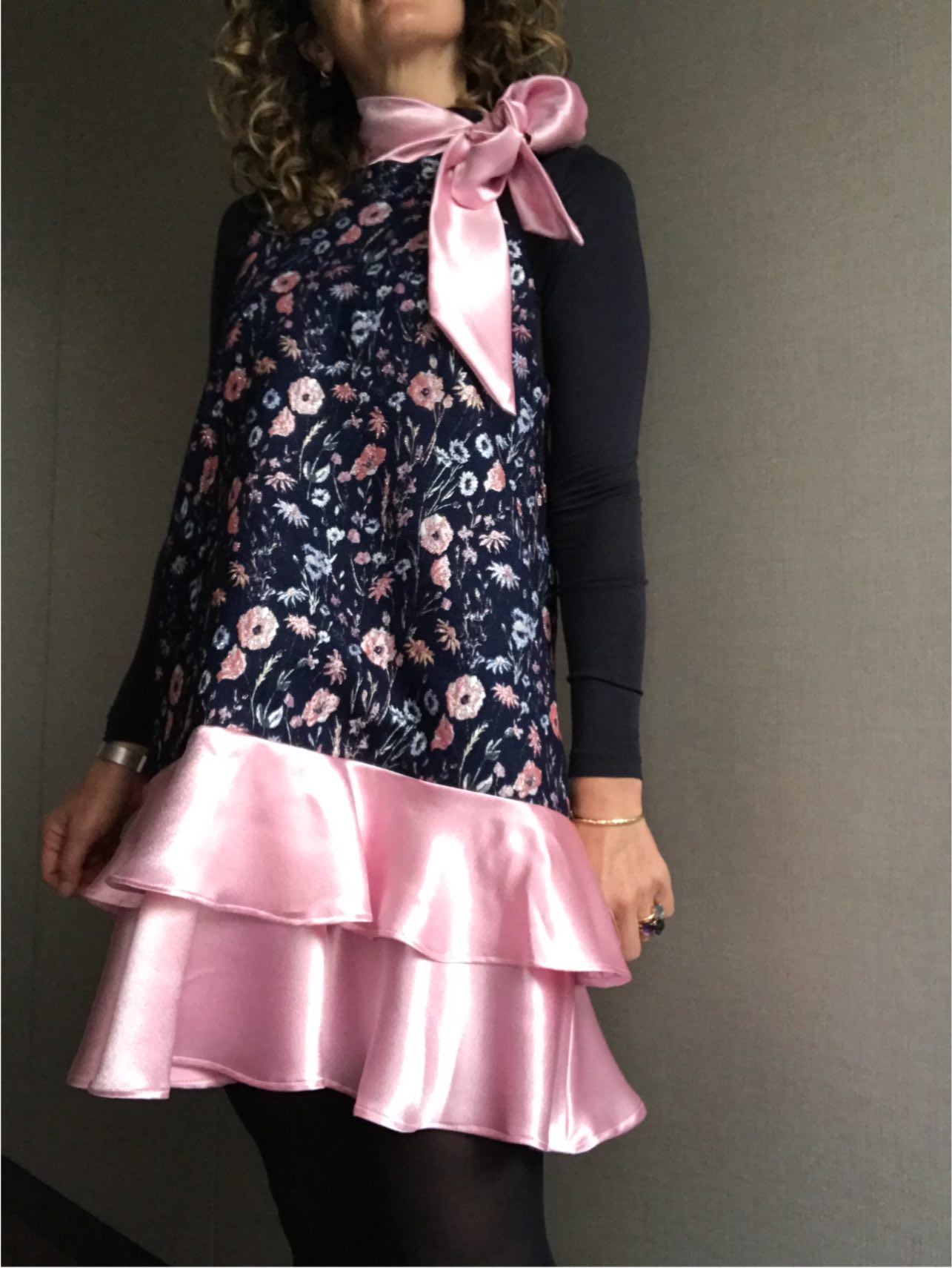 Volants Rose Bonbon – La Robe M7995