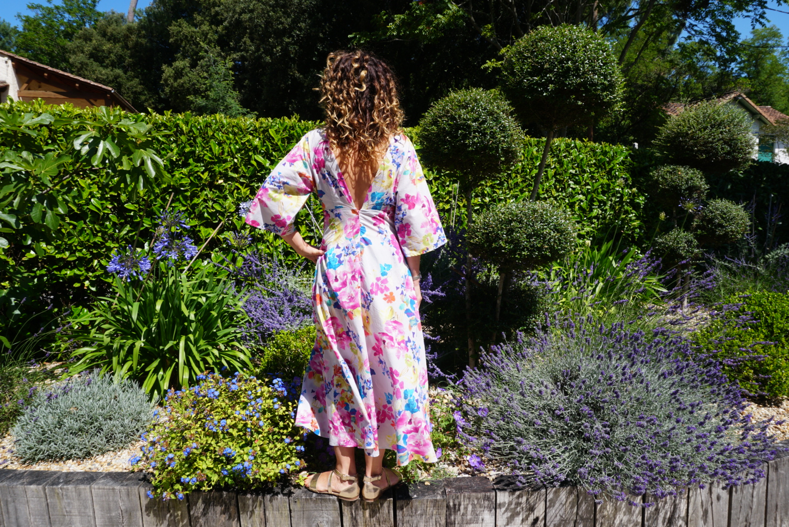 Why stop with one? My second V9253 dress