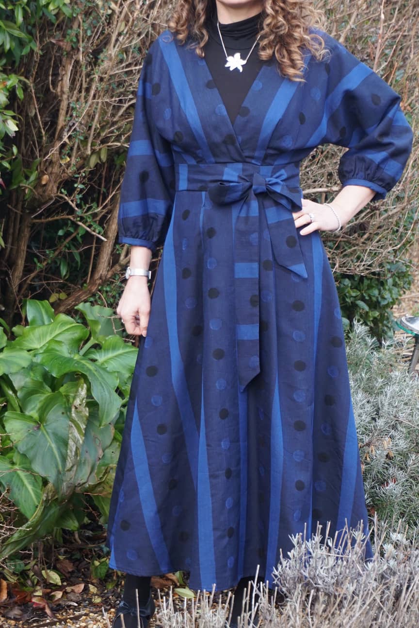 Coudre la robe V9253 pour l&rsquo;hiver