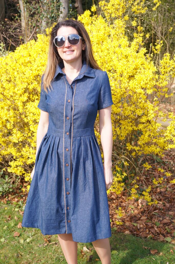 Denim on sale dress fabric