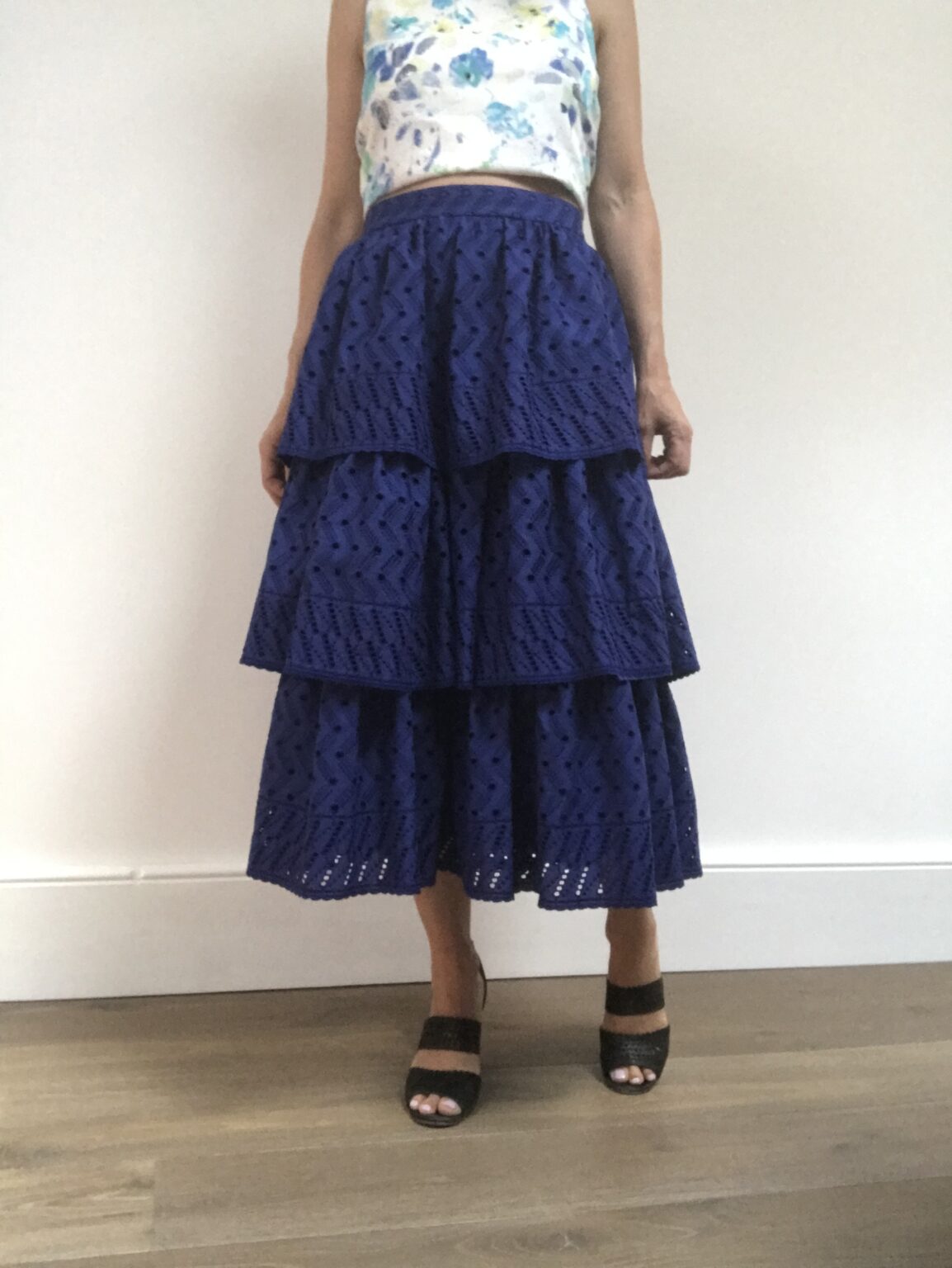Tutorial: sewing a Zimmermann-like tiered ruffle skirt - Six Mignons
