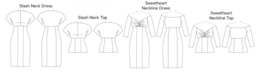 Sewing the Joan Wiggle Dress by Charm Patterns - Six Mignons