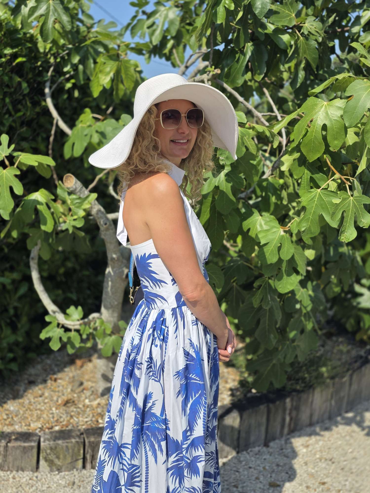 Summer sewing: the border print dress