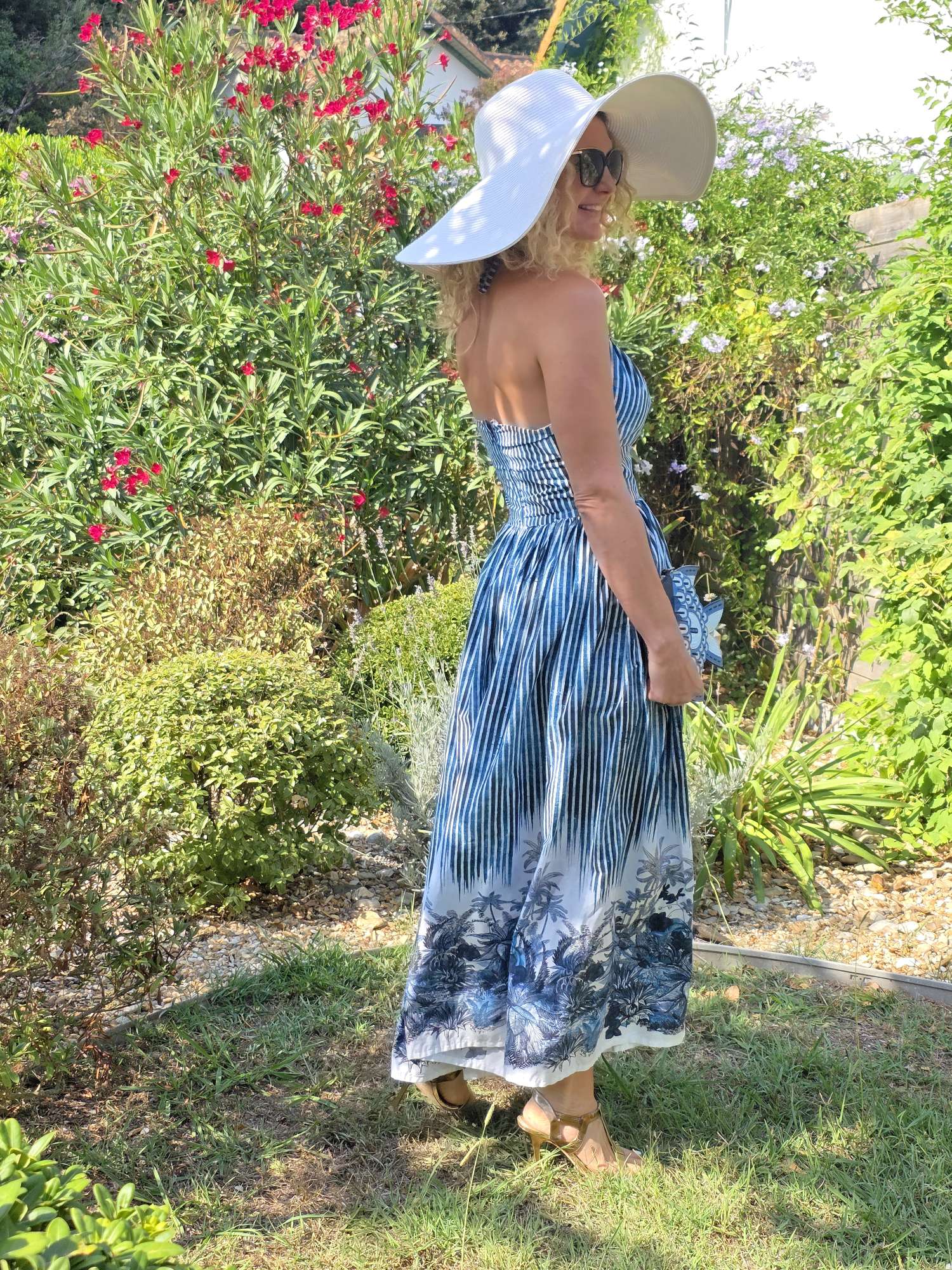 Summer sewing: another day, another palm tree dress