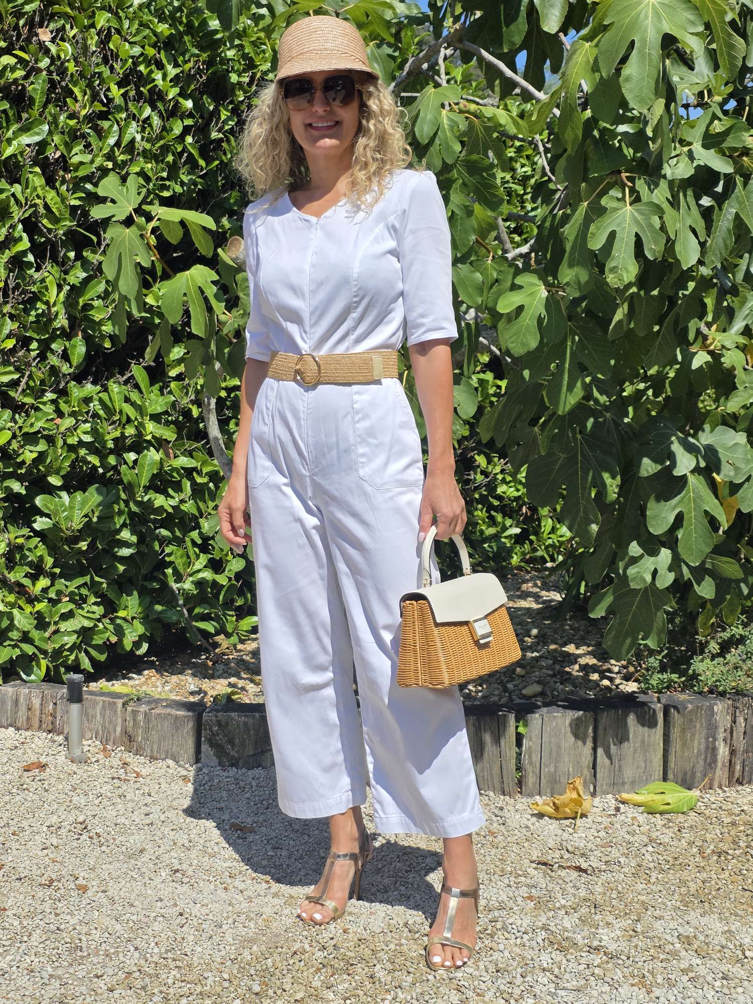 Couture estivale : la combinaison blanche
